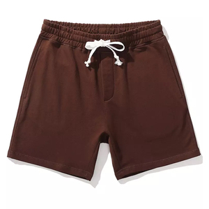 Pantalones cortos deportivos para correr de alta calidad, servicio exclusivo de OEM, precio al por mayor, pantalones cortos informales de entrenamiento de gimnasio para hombres de fábrica - Product Image 1