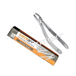 Pinzas de Extracción Dental Modelo Inglés # 18 Molares Superiores Izquierdos, Grado Alemán, Instrumentos Dentales con Certificación CE - Product Image 1