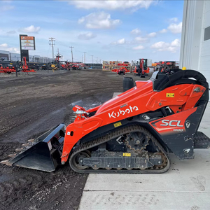 Used Kubotaa SCL1000 Mini Skid Steer Loader Bucket Great Condition <b>Track</b> Crawler Loader <b>Pump</b> Bearing Core Components Affordable - Product Image 1