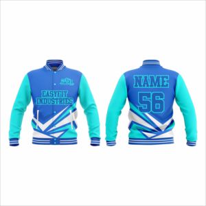 Chaqueta Varsity para Hombre, Estilo Urbano, con Cierre, Resistente al Viento, de Alta Calidad, Nueva Colección Otoño 2025, Poliéster/Algodón, Precio al por Mayor - Product Image 1
