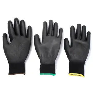 Sarung tangan kerja lateks plastik antiselip tahan air nitril kualitas tinggi murah sarung tangan pelindung