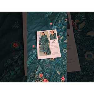 ผ้าชีฟอง Qalamkar Sahil Luxury Lawn '26 SA-04 ELIF TC-1500 สำหรับฤดูใบไม้ผลิ/ฤดูร้อน - Product Image 2