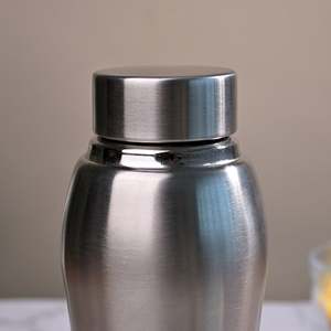 Termo Clásico de Acero Inoxidable Gris para Viajes con Opción de Regalo - Product Image 1