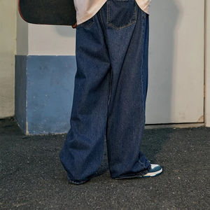 Pantalones Vaqueros de Mezclilla para Hombre, Talla Grande, Personalizados, Holgados, con Bolsillos, Diseño Tridimensional - Product Image 4