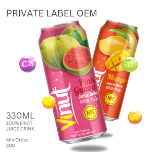 Miễn Phí Mẫu-100% Tươi Dưa Hấu Nước Ép Trái Cây Với Bột Giấy 490Ml Đồ Uống Đóng Hộp-Bán Buôn Đồ Uống Việt Nam-Nhãn Hiệu Riêng OEM - Product Image 4