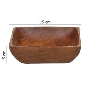 Vente en gros de bols de service en bois pour biscuits aux noix Bol de service en bois pour la maison et l'hôtel de Falak World Export - Product Image 6