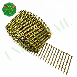 2 Inch Industrial Coil <b>Nails</b> 9000pcs Checkered Head Styles Screw Shank for Pallet Manufacturing Free Samples from Vietnam - Product Image 4