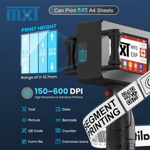 Пользовательские струйный принтер ручной Глобальный язык TIJ принтер струйный принтер для печати даты имя штрих-кода - Product Image 2