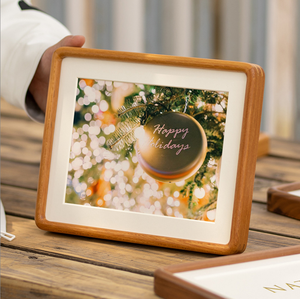 Cadre photo en bois de noyer noir - Product Image 3