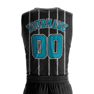 Conjunto de Uniforme de Baloncesto Unisex de Talla Grande, 100% Poliéster, Transpirable, de Secado Rápido, sin Mangas, Personalizado, para Deportes al Aire Libre - Product Image 5