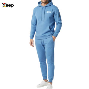Survêtement décontracté pour homme à capuche, couleur personnalisée, tissu doux, durable, fabriqué en usine - Product Image 1