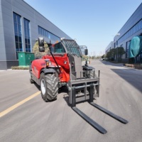 Teleskop-Lader RG-3507 3,5 Tonnen 7m Selbstnivellierender Transportwagen Direkt ab Werk für Lagerstapelung Teleskop-Lader
