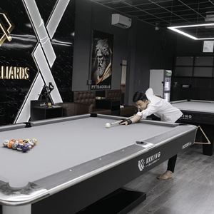 שולחן ביליארד בגודל מלא 9ft עם מאסאו טאט הטוב ביותר עבור חדרי משחק ובילוי - Product Image 1