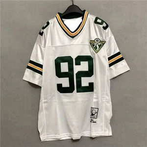 Maillot de football américain personnalisé en gros de haute qualité 2025 uniforme d'équipe en maille brodée de style NFL - Product Image 6