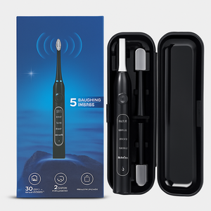 <span class=keywords><strong>Brosse</strong></span> <span class=keywords><strong>à</strong></span> dents électrique très économique, étanche IPX7, 5 modes, pour adultes, avec étui de voyage - Product Image 6