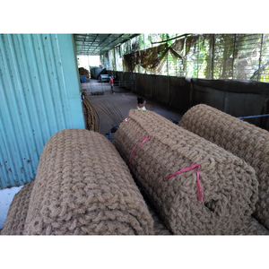 Premium <b>Rolled</b> Coconut Fiber <b>Mat</b>/ Brown <b>Coir</b> <b>Mats</b> for Paving Eco Environmentally From Vietnam - Product Image 5