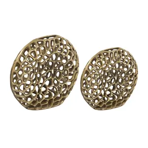 Jarrón de Hierro Hecho a Mano con Acabado Real, Diseño Elegante y Minimalista para Interiores, Jarrón de Hierro Estilo Costero para Mesa de Graduación - Product Image 3