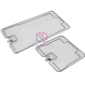 Premium Stainless Steel Surgical Wire <b>Mesh</b> <b>Basket</b> Lid for Manual Instruments | ISO Compliance Guaranteed - Product Image 1