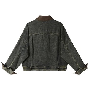 Willshela แจ็กเก็ตกระดุมแถวเดียวผ้ายีนส์สีน้ำเงินมีกระเป๋าแฟชั่นสำหรับผู้หญิงชุดวินเทจคอปกแขนยาวสุดชิคสำหรับผู้หญิง - Product Image 6