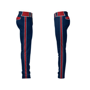 Pantalones de Béisbol de Longitud Regular, Ropa Deportiva, Talla Grande, 100% Poliéster, Ligeros, Colores y Logotipos Personalizables, Precio - Product Image 5