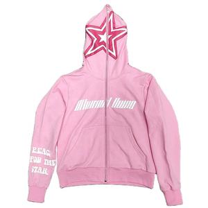 Ensembles pantalons de survêtement et sweat à capuche évasés à imprimé bouffant avec oreilles survêtement en coton épais survêtement évasé unisexe - Product Image 1