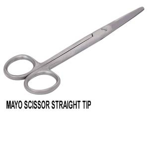Tijeras Mayo Profesionales de Acero Inoxidable, Instrumento Médico Veterinario de Alta Precisión para Corte de Tejidos Manual - Product Image 5