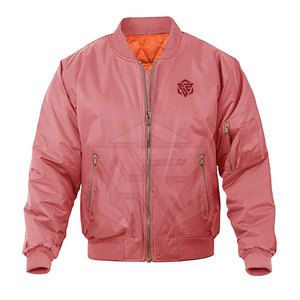 Hot Sale Winter Wear Men's Vintage Style Bomber <b>Jacket</b> Breathable Quick Dry Stand Collar Made Pakistan Canvas Fabric Front Logo - Product Image 1