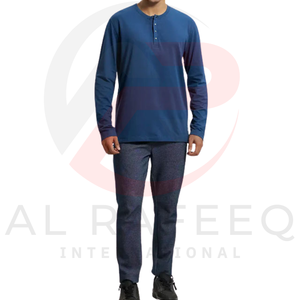 เสื้อเชิ้ตแขนยาวของผู้ชายผ้าโพลีเอสเตอร์/ผ้าฝ้ายแห้งเร็วระบายอากาศได้ดีผลิตแบบมืออาชีพ - Product Image 4