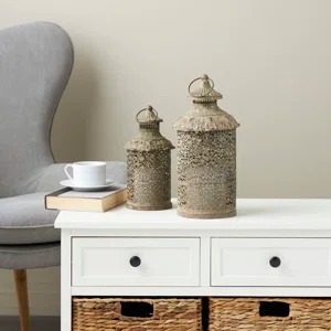 โคมไฟหลุมฝังศพอลูมิเนียมที่มีแม่ลายใบไม้ออกแบบสีได้เองทั้งในร่มและกลางแจ้งบ้านและสวนฟ้าผ่าดีไซน์คลาสสิก - Product Image 6