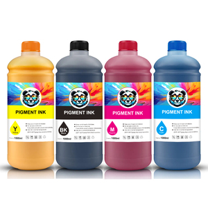 HS kỹ thuật số in ấn nhãn <span class=keywords><strong>Pigment</strong></span> mực sóng nước dựa trên nghệ thuật mực giấy cho Epson i3200/4720/xp600 đầu in nhãn máy in - Product Image 1