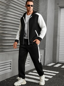 Nuevo diseño de verano para hombre ecológico 100% poliéster Color sólido chándal de alta calidad a precio mayorista - Product Image 2