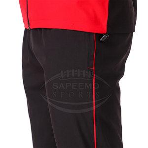 Ensemble de survêtement de sport pour homme en deux pièces, couleur unie, respirant, léger, haute performance, pour la course à pied, le jogging, la remise en forme et l'entraînement - Product Image 5