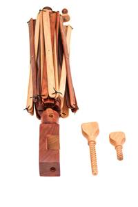 SWIFTS EN BOIS Enrouleur de fil Parapluie fabriqué en parapluie pliant rapide pour enrouler les écheveaux - Product Image 4