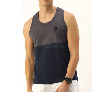 เสื้อกล้ามออกกำลังกายผ้าระบายอากาศได้ดีสำหรับผู้ชายเสื้อกล้ามเล่นยิม - Product Image 1
