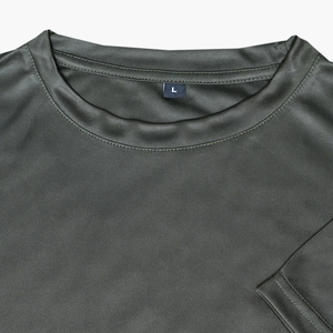 Camisa Casual para Hombre, 100% Poliéster, Prenda Ecológica Teñida, Manga Larga - Product Image 4