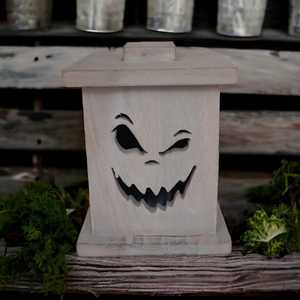 Candelabros de madera tallados a mano antiguos personalizados, diseño creativo de linterna Vintage de lujo para la decoración navideña del hogar - Product Image 5