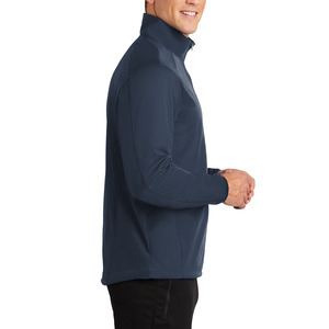 Chaqueta Cortavientos Personalizada para Hombre, Informal, Holgada, de Tejido Softshell, Resistente al Viento, con Cuello Alto, Cremallera de Poliéster y Lona, para Otoño - Product Image 5