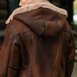 Veste en cuir véritable vintage pour homme - Design classique et tendance, haute qualité, faible MOQ, fabricant OEM personnalisé, imperméable - Product Image 2