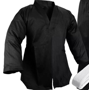 Uniforme Profesional de Taekwondo 100% Algodón Transpirable y Duradero Hecho a Medida Unisex para Adultos Ropa de Artes Marciales SI-TG-014 - Product Image 2
