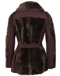 เสื้อโค้ทฤดูหนาวขนเทียมสำหรับผู้หญิงมีเข็มขัดและซิปหรูหราแจ็คเก็ตแขนยาวให้ความอบอุ่นเสื้อแจ๊กเก็ตแฟชั่นสำหรับอากาศหนาว - Product Image 6