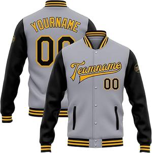 แจ็คเก็ตเบสบอลเลตเทอร์แมนตัวแทนมหาวิทยาลัย2025เสื้อคลุมผ้าใบสำหรับทุกเพศฤดูหนาวขายส่ง - Product Image 6