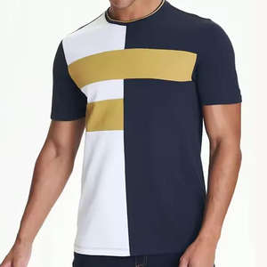 2025 de alta calidad 100% algodón Camisetas cuello redondo de gran tamaño para hombres cómodas personalizar logo camisetas para hombres - Product Image 5