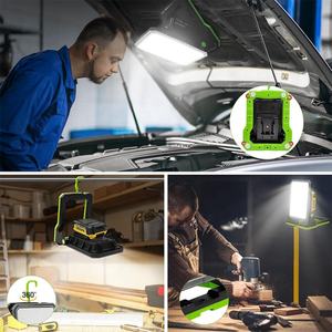 Luz DE TRABAJO recargable Batería de herramienta eléctrica magnética <span class=keywords><strong>Stanley</strong></span> 18-20V - Product Image 6