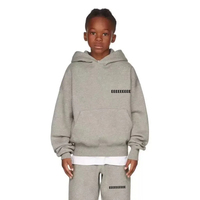 Sweat à capuche pour garçons Double ligne de marque classique Design de luxe avant et arrière en peluche lettre à capuche High Street enfants Shorts ensemble