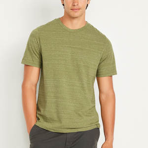 Camisetas Clásicas de Cuello Redondo para Hombre, Manga Corta, Lisas, Transpirables, Casuales, de Color Sólido, 100% Algodón - Product Image 6