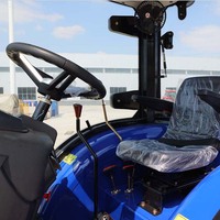 60 PS starker landwirtschaftlicher Traktor für Obstgärten, Felder und Nassfelder