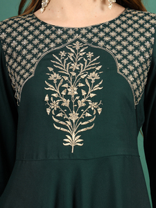 ชุดอินเดียแบบดั้งเดิมชุดสูท salwar kameez มีขอบลูกไม้ชุด najneen dupatta แบบสบายๆของอินเดียและชุดเทศกาล Kurtis จำนวนมาก - Product Image 2