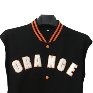 Bomber béisbol personalizado OEM ODM chaqueta de béisbol en blanco al por mayor letras bordadas algodón béisbol chaqueta universitaria al por mayor - Product Image 4