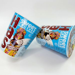 HAS Sweet Fried Instant Ramen Noodles <b>Cup</b> Wheat Flour Chocolate <b>Coconut</b> Flavour 80g 6-Minute Cooking 12 Months - Product Image 3