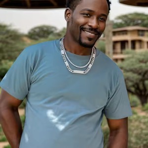 เครื่องประดับโซ่เพชรสไตล์ฮิปฮอปทรงกลม10K/ 14K / 18K สำหรับผู้ชายดีไซน์ใหม่ - Product Image 4